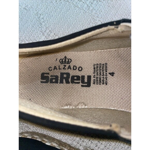 Calzado Sarey Women’s Casual Espadrilles Size 4 M Multicolor Canvas Beach Cruise - Picture 2 of 12